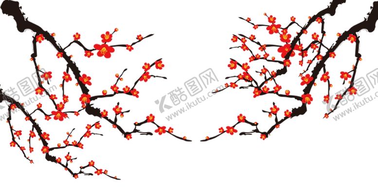 编号：91737302062119592103【酷图网】源文件下载-梅花素材