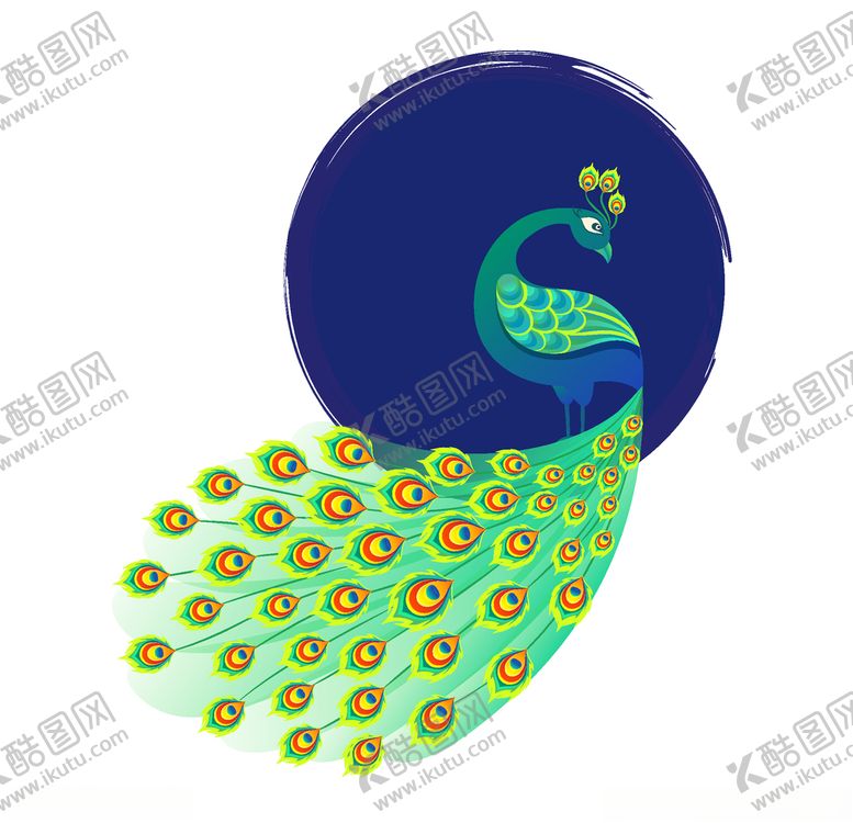 编号：29261310300354312293【酷图网】源文件下载-孔雀