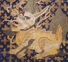 汉服素材古代花纹刺绣纹样古代装