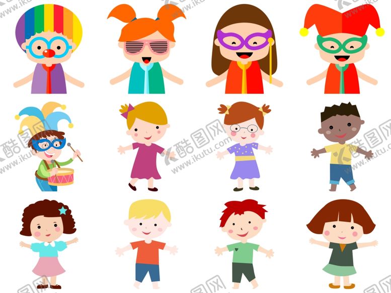 编号：13188709281038518234【酷图网】源文件下载-卡通儿童