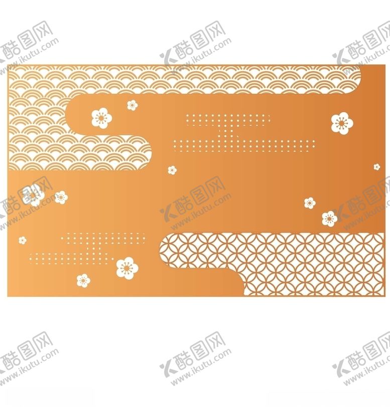 编号：40420607031940231612【酷图网】源文件下载-中国风新年祥云纹