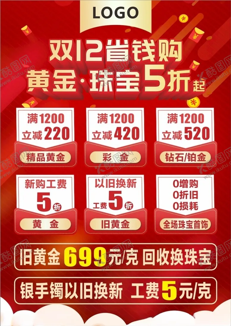 编号：53292002062113415105【酷图网】源文件下载-双12海报