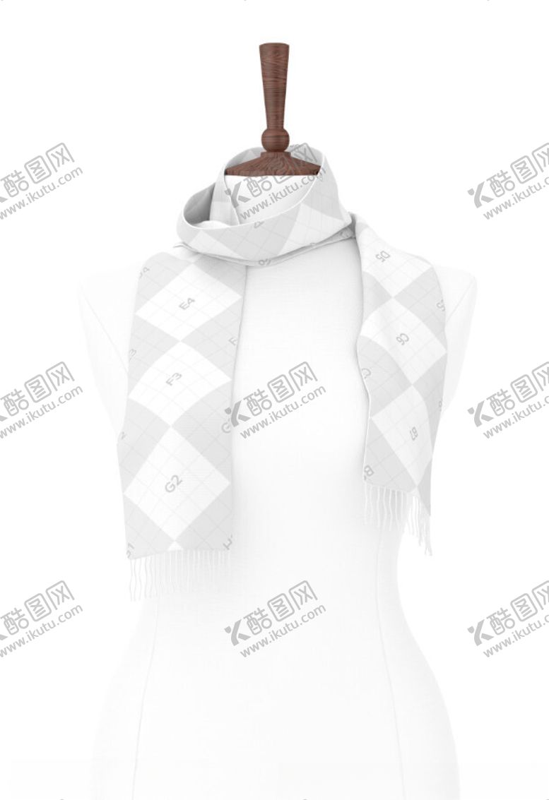 编号：38563201282318258209【酷图网】源文件下载-围巾样机