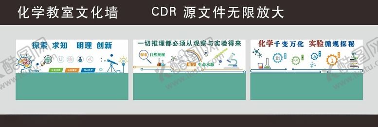 编号：73516005011857584540【酷图网】源文件下载-物化生文化墙