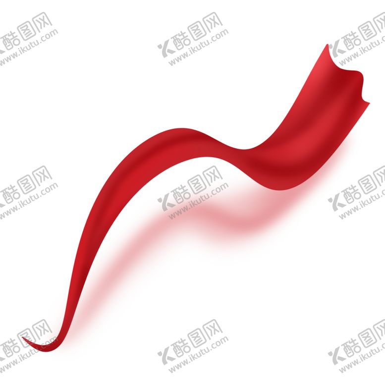 编号：51319405151944312208【酷图网】源文件下载-红色飘带