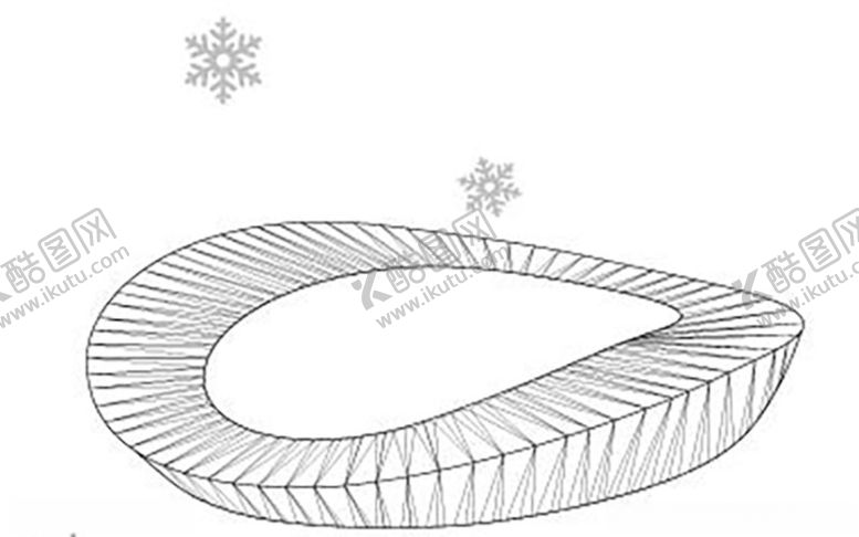 编号：32310109160125246886【酷图网】源文件下载-张家口奥体中心剪影