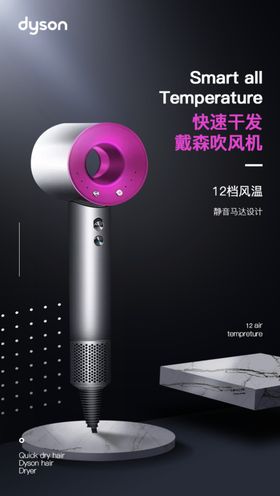 吹风机海报