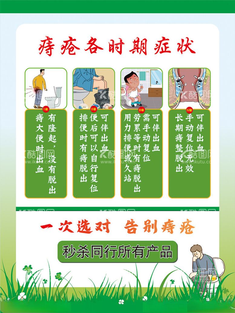 编号：94508212231748091295【酷图网】源文件下载-诊所痔疮海报