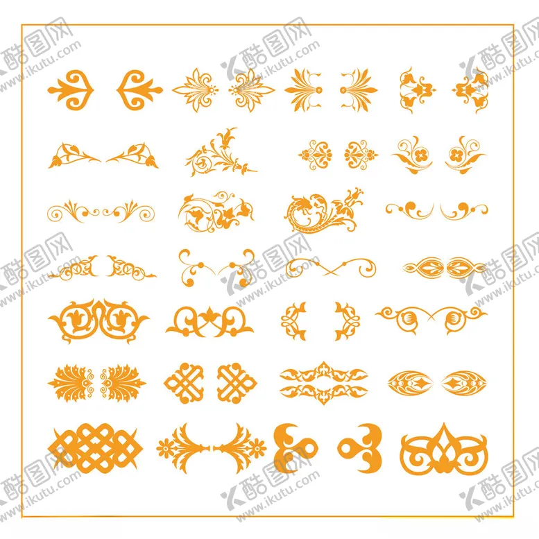编号：53423904091817559387【酷图网】源文件下载-欧式传统花纹