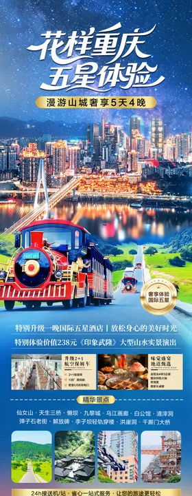 重庆旅游海报