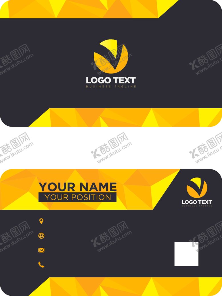 编号：74079506160345038826【酷图网】源文件下载-矢量名片模板