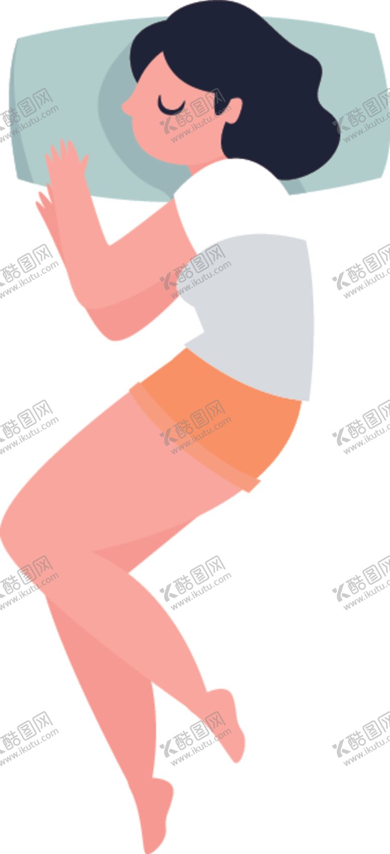 编号：75295405071127071003【酷图网】源文件下载-睡觉姿势