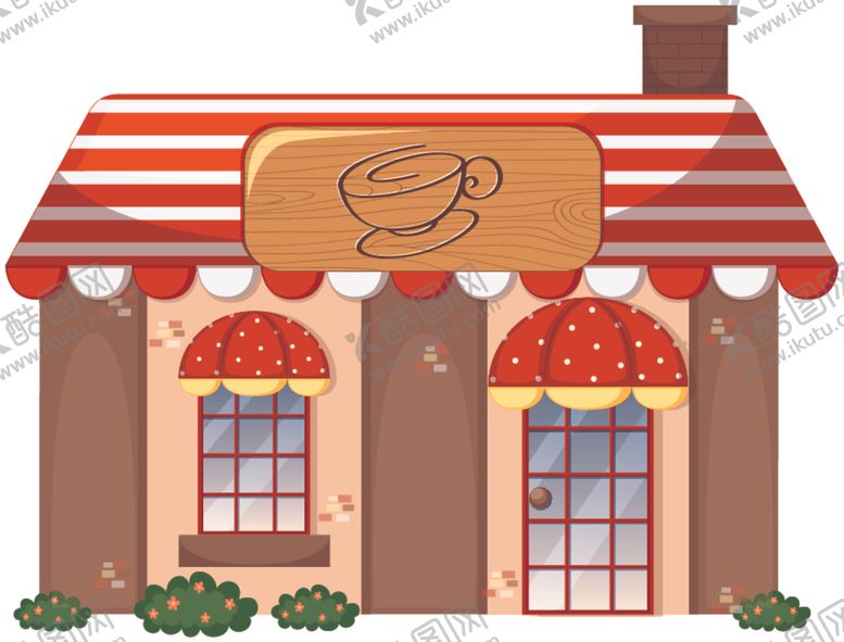 编号：48918409200608572677【酷图网】源文件下载-卡通商店