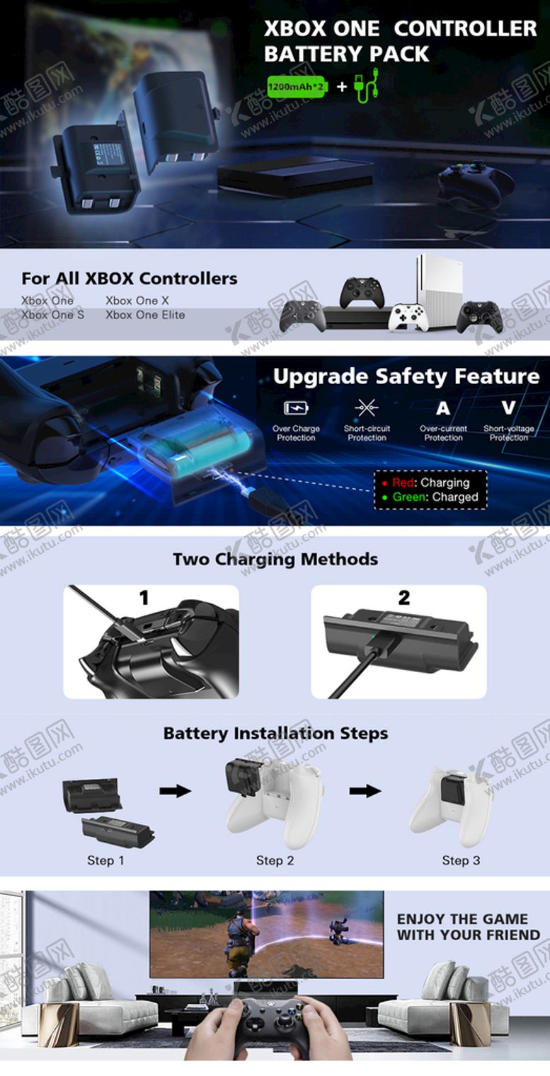 编号：76095601260341215127【酷图网】源文件下载-XBOX手柄 接收器 详情图