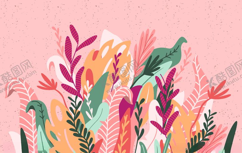 编号：52738109191547483098【酷图网】源文件下载-叶子背景