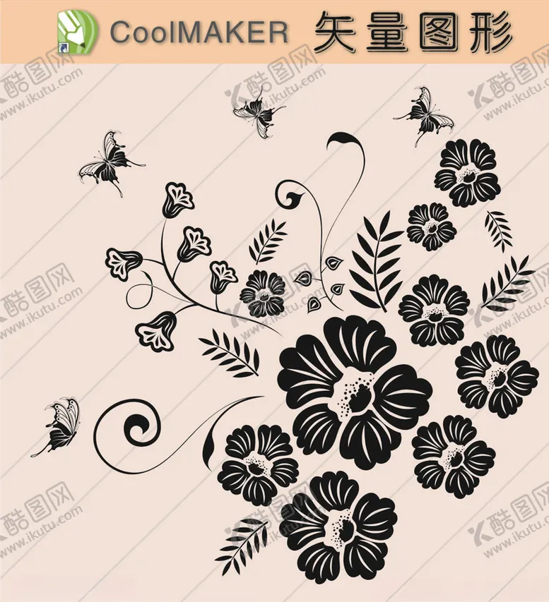 编号：68654807022140044723【酷图网】源文件下载-线稿剪影壁纸简洁手绘