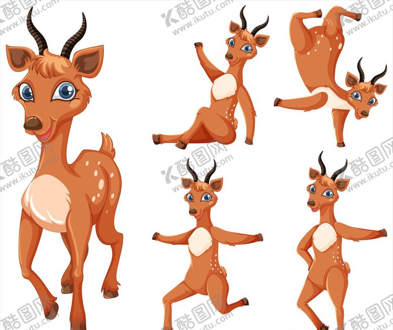 编号：20761509240402245438【酷图网】源文件下载-梅花鹿