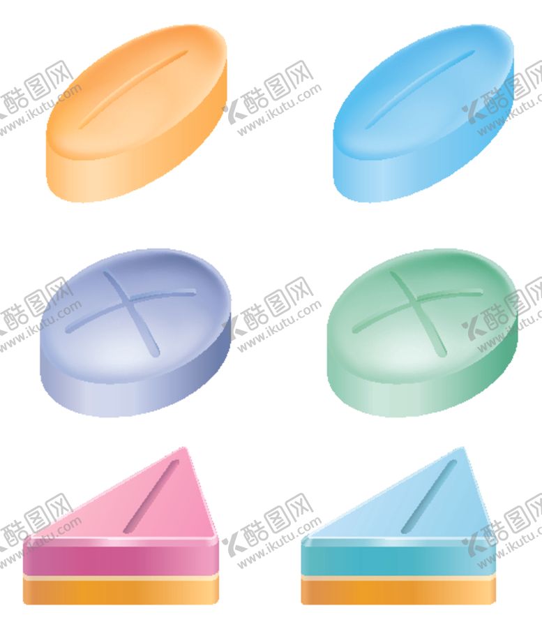 编号：65692507070942084336【酷图网】源文件下载-矢量药片