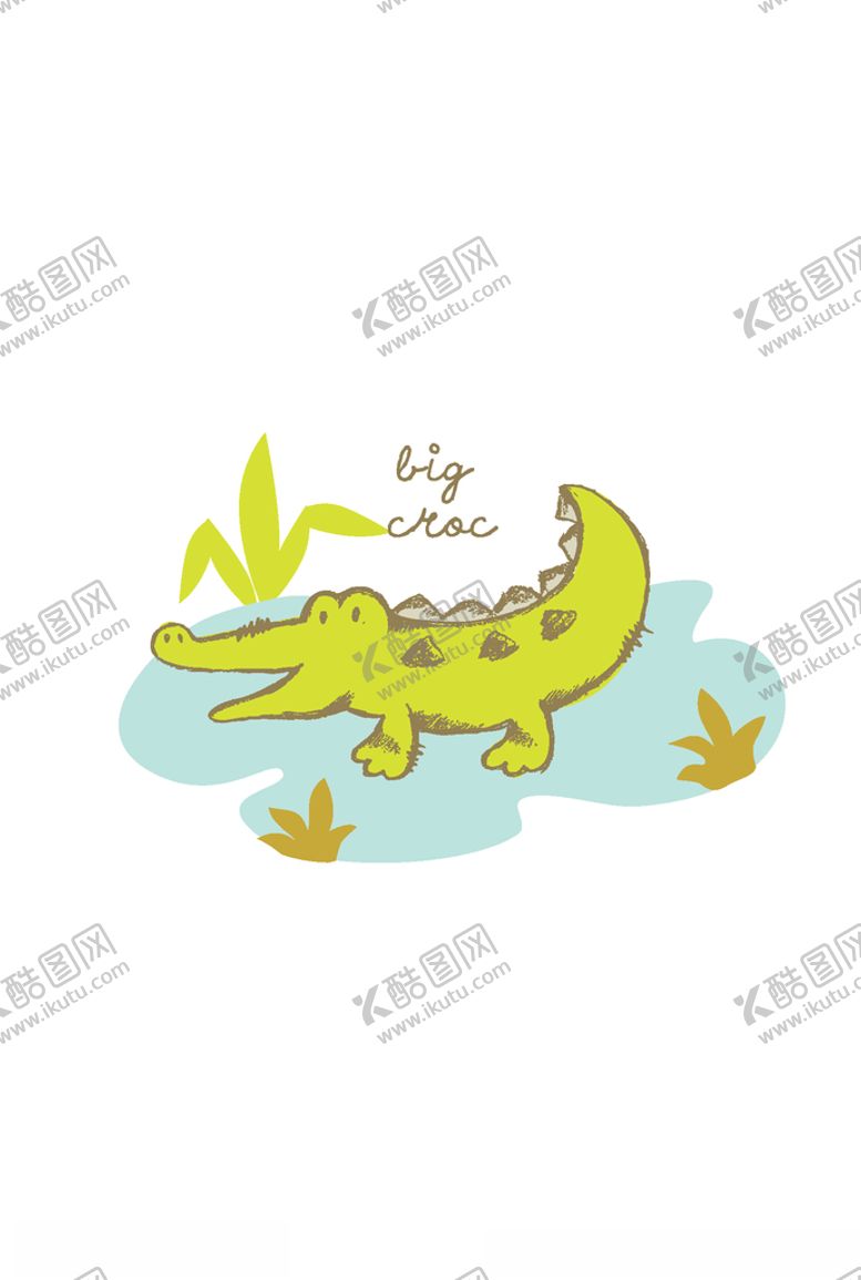 编号：53932110050851064957【酷图网】源文件下载-扬子鳄