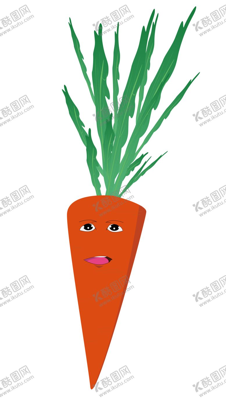 编号：13243710311721345462【酷图网】源文件下载-可爱胡萝卜