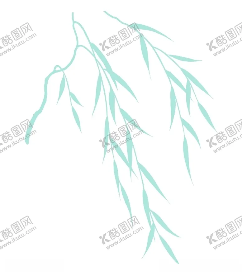 编号：98881404161423562753【酷图网】源文件下载-柳叶柳枝