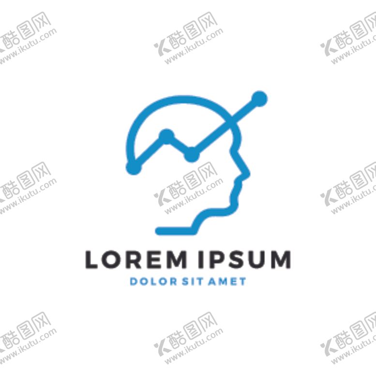 编号：43586310111832458464【酷图网】源文件下载-电子大脑LOGO