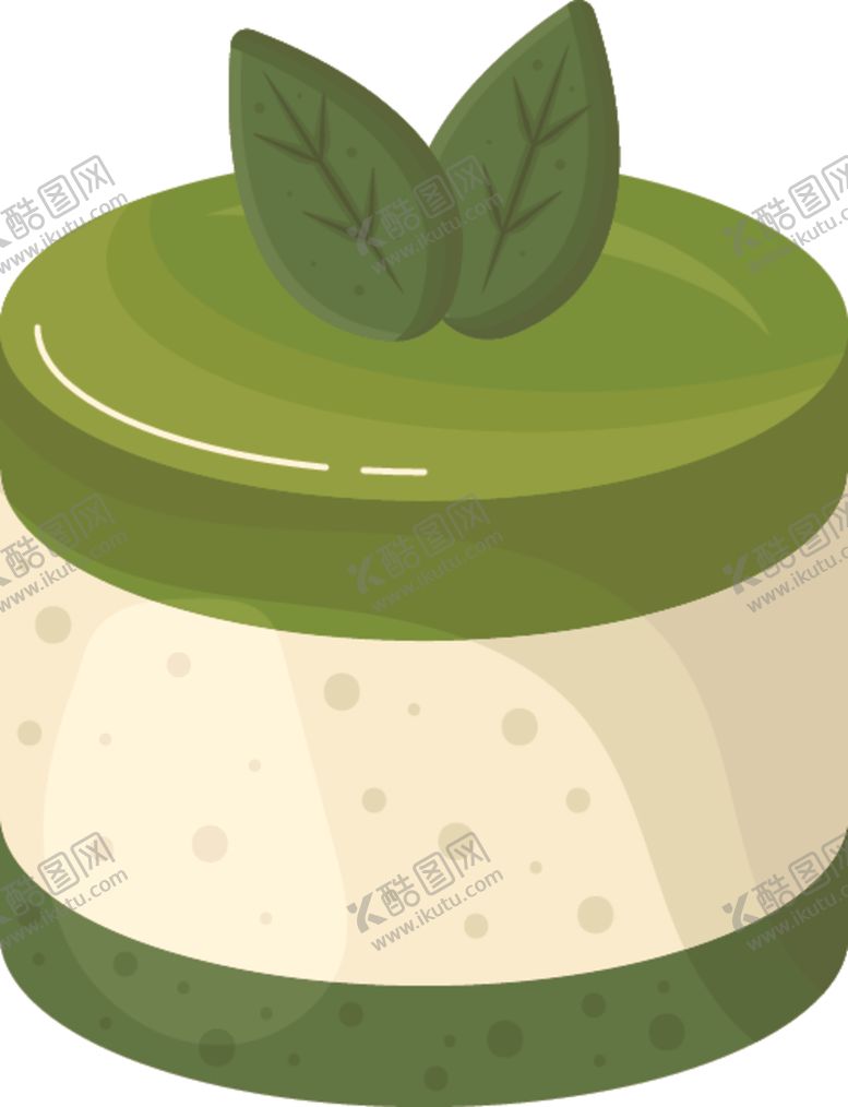 编号：37817204220359135030【酷图网】源文件下载-抹茶甜点
