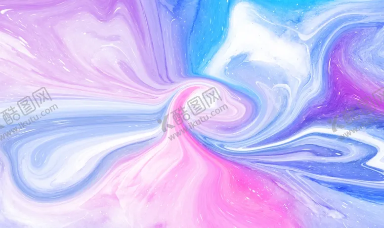 编号：54821104161755206961【酷图网】源文件下载-蓝紫色水墨波纹金属箔