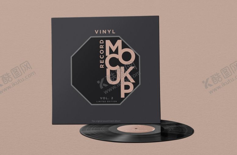 编号：18122209161625403453【酷图网】源文件下载-唱片包装样机设计
