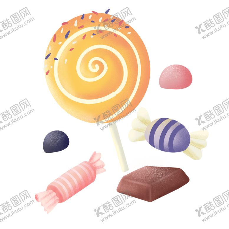 编号：96704401210756418134【酷图网】源文件下载-糖果