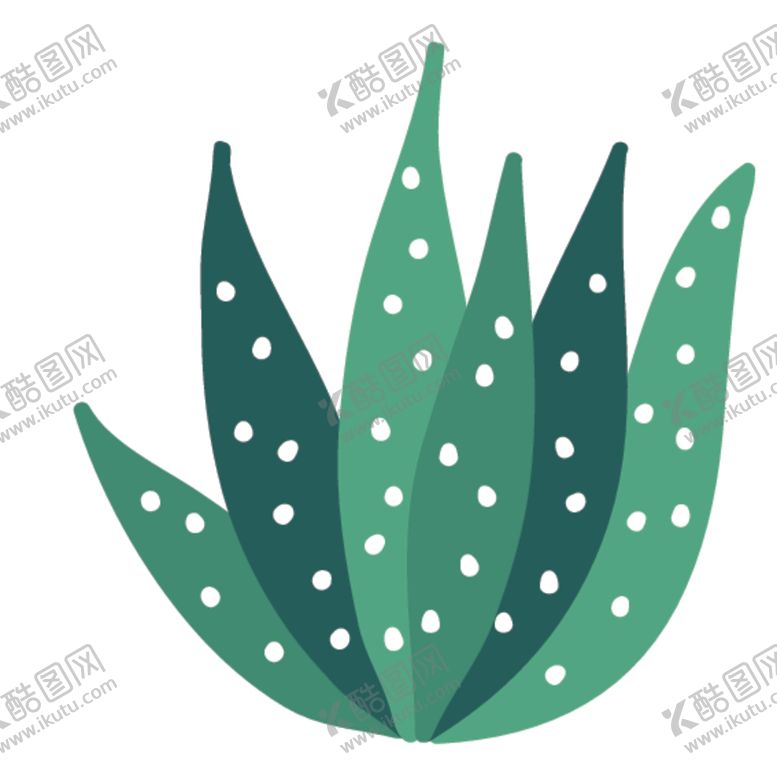 编号：36029410050717322886【酷图网】源文件下载-小清新仙人掌绘画图案