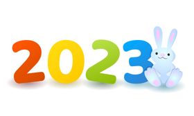 2023字体设计新年