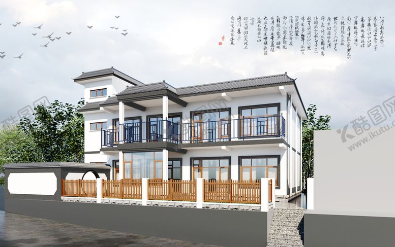 编号：36830511032326505663【酷图网】源文件下载-徽派建筑