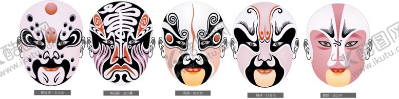 编号：82920110241725495530【酷图网】源文件下载-京剧脸谱