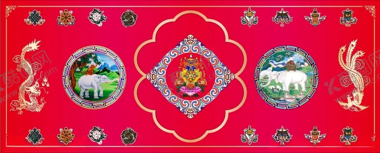 编号：59023402030725208133【酷图网】源文件下载-藏式婚礼