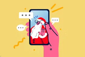 简约扁平插画互联网电脑UIapp