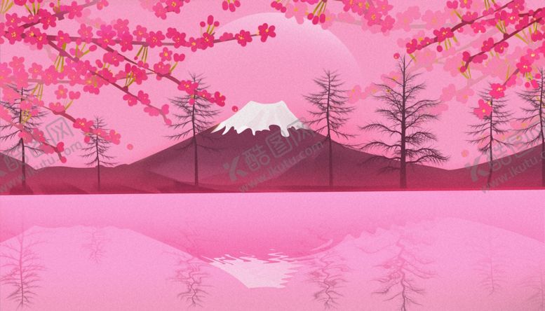 编号：24827304010540241523【酷图网】源文件下载-手绘樱花