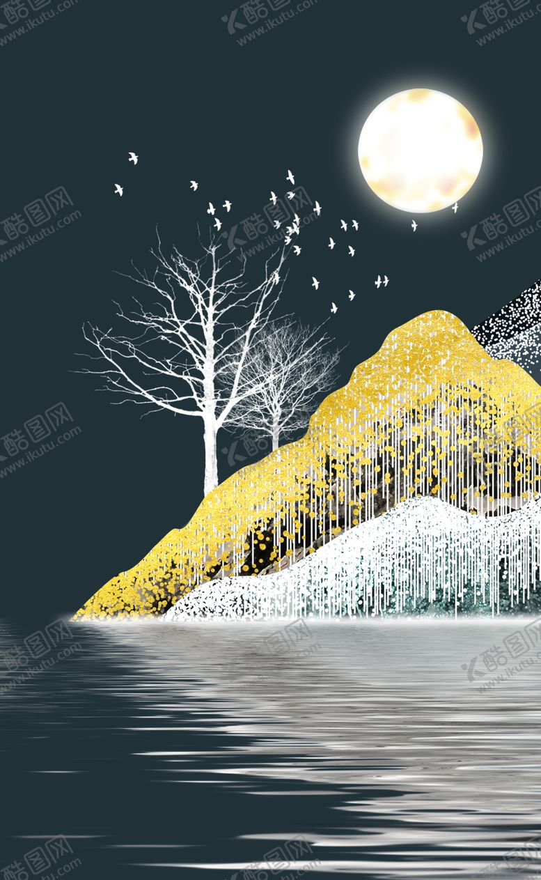 编号：18433310270955092751【酷图网】源文件下载-抽象轻奢装饰画