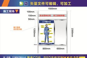 施工现场安全警示镜