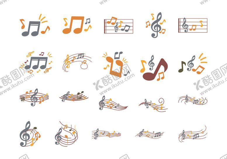 编号：20963704071755401325【酷图网】源文件下载-音乐符号
