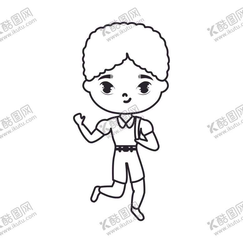 编号：46256609120313303863【酷图网】源文件下载-矢量人物景素材