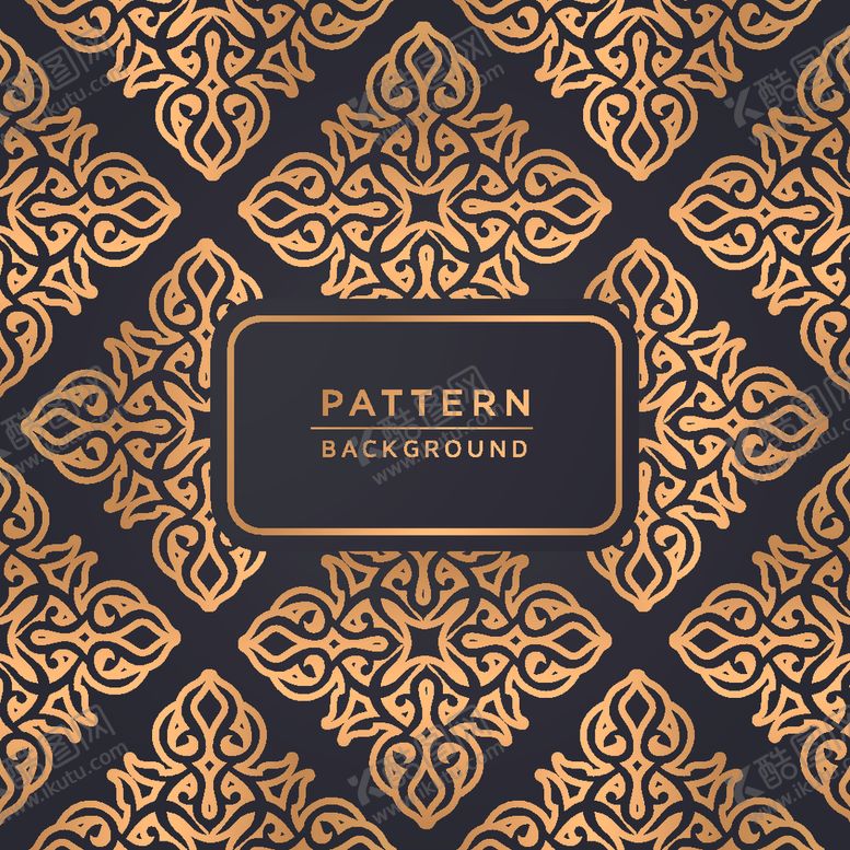 编号：28692510041905428142【酷图网】源文件下载-金色花纹