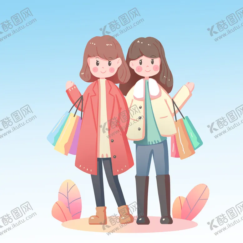 编号：50783409231414181675【酷图网】源文件下载-女生购物