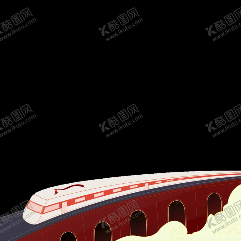 编号：70164210080235537316【酷图网】源文件下载-灰色创意火车元素