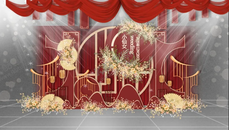 编号：11642203210854595256【酷图网】源文件下载-婚礼宴会主题背景