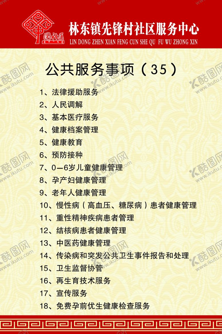 编号：51957009190430371083【酷图网】源文件下载-公共服务事项