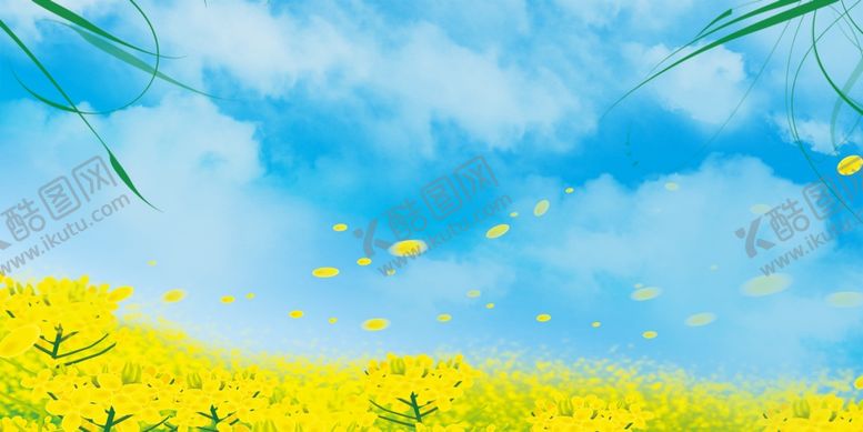 编号：44798809181957531301【酷图网】源文件下载-油菜花