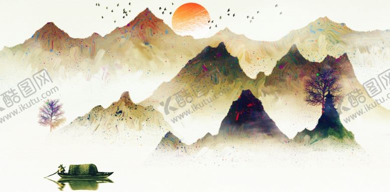 编号：95306710201059475609【酷图网】源文件下载-水墨画