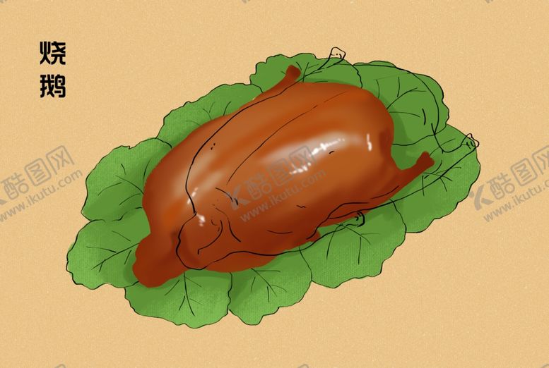 编号：44872809251114188657【酷图网】源文件下载-手绘各地小吃