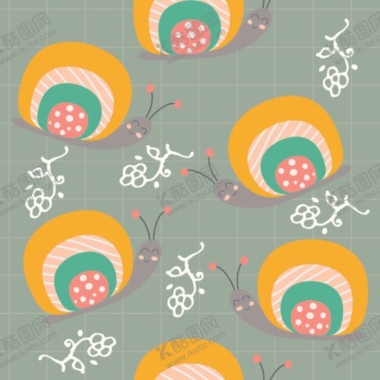 编号：47044606160905421024【酷图网】源文件下载-动物主题矢量插画背景